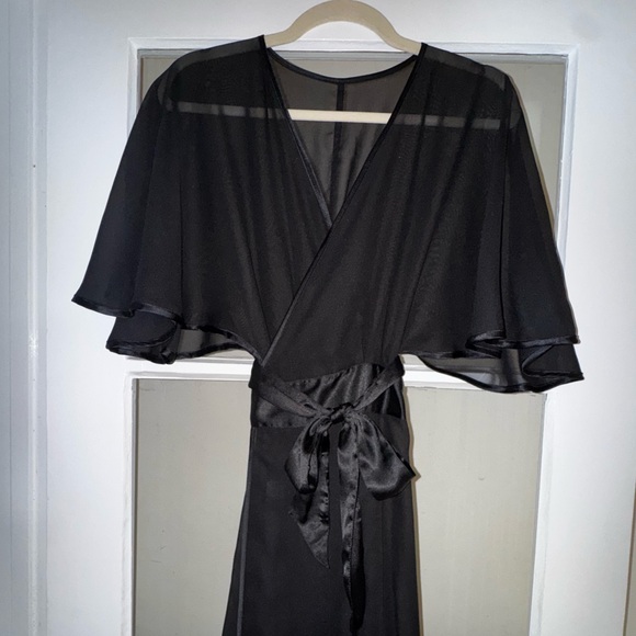 1930s Sheer Lounging Robe L8016 - Picture 10 of 12
